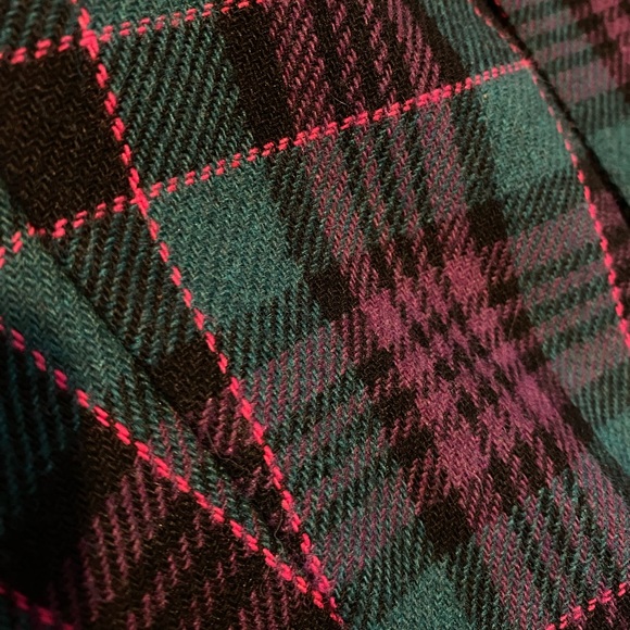 Plaid 80’s Blazer - Picture 4 of 5